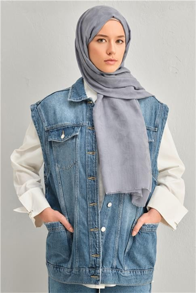 Armine Tencel Yün Monogram Desen Şal 30