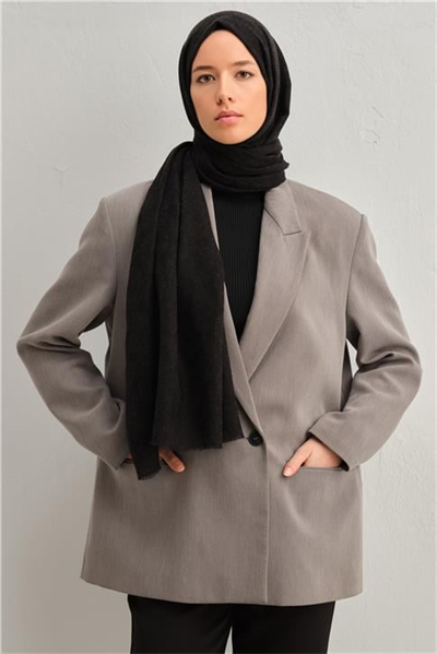Armine Tencel Yün Monogram Desen Şal 31