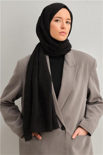 Armine Tencel Yün Monogram Desen Şal 31