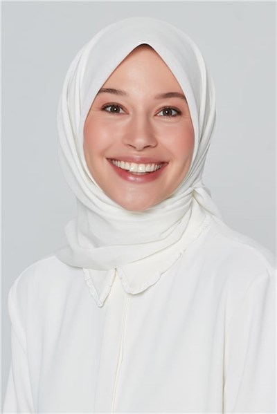 Armine Trend Adalıa Eşarp 00Oa0444 Kırık Beyaz