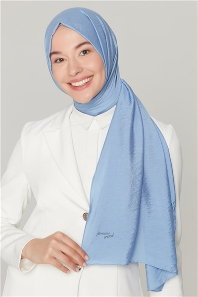 Armine Trend Classy Şal 00Oa0444 Bebe Mavi