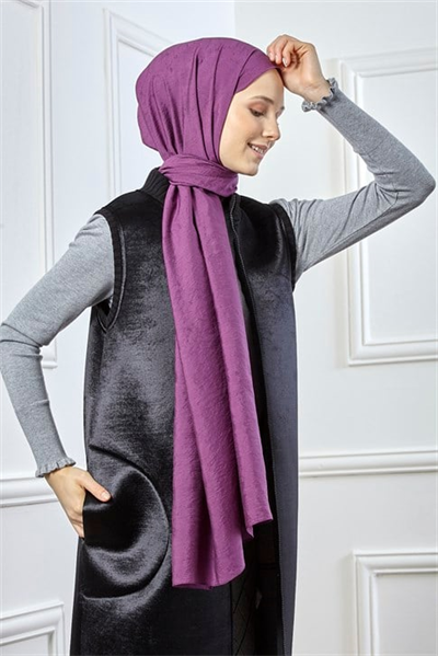 Armine Trend Modal Şal 00Oa0444 Mürdüm