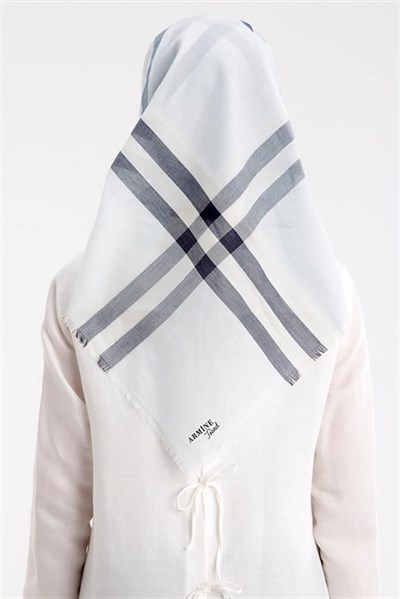 Armine Trend Pamuk Eşarp 00Oa7440 Bebe Mavi