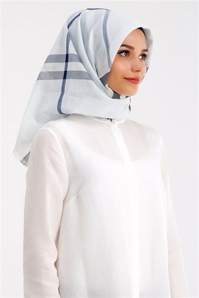 Armine Trend Pamuk Eşarp 00Oa7440 Bebe Mavi