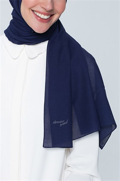 Armine Trend Pamuk Şal 00Oa0440 Lacivert