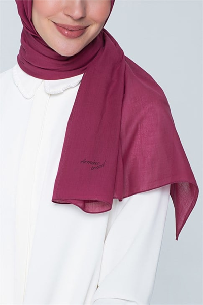Armine Trend Pamuk Şal 00Oa0440 Vişne