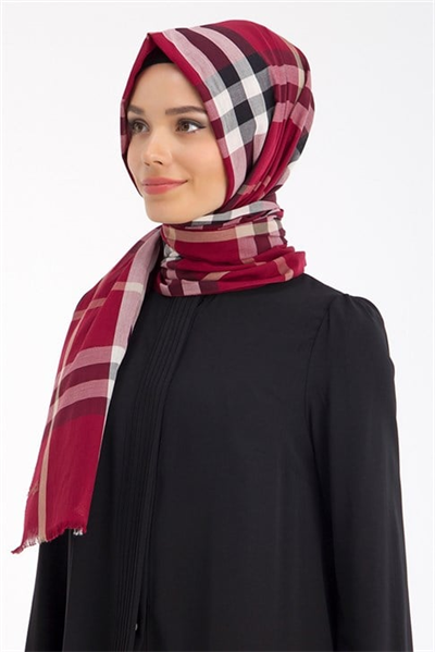 Armine Trend Pamuk Şal 00Oa5116 Bordo