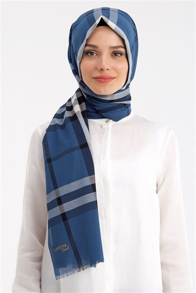Armine Trend Pamuk Şal 00Oa5116 İndigo