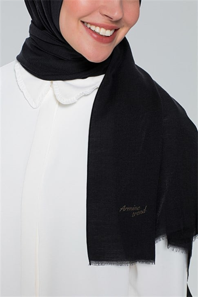 Armine Trend Tencel Şal 00Oa0444 Siyah