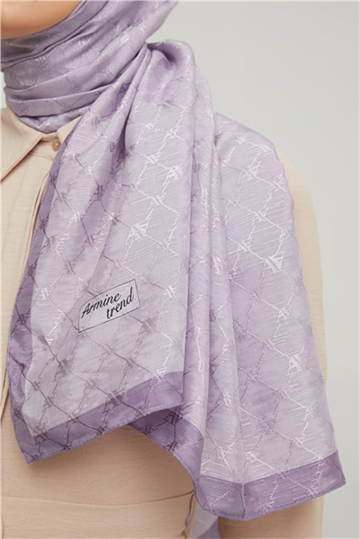 Armine Trend Violet Şal 00oA4640 09-A