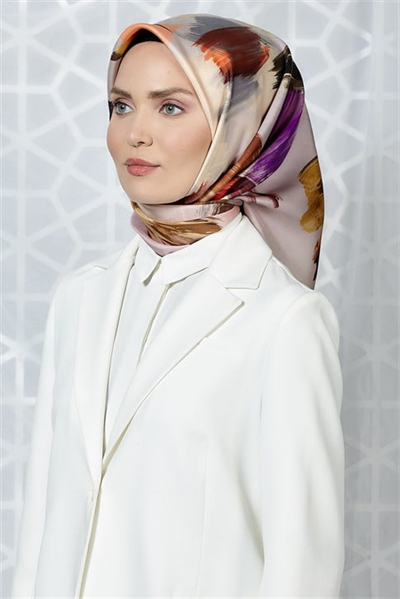 Armine Twill İpek Eşarp 19Ka8204 01