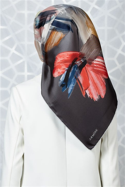 Armine Twill İpek Eşarp 19Ka8204 36