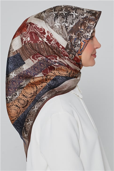 Armine Twill İpek Eşarp 19Ka8207 04