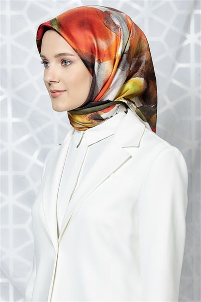Armine Twill İpek Eşarp 19Ka8209 02