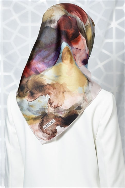 Armine Twill İpek Eşarp 19Ka8209 34