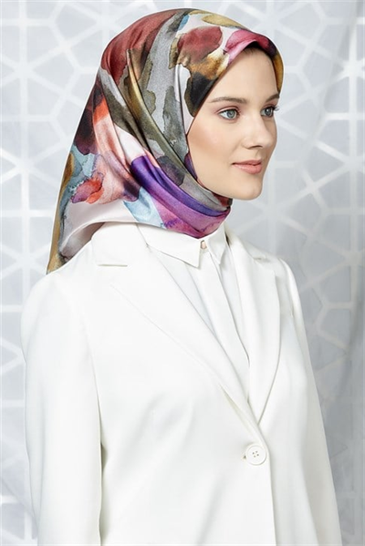 Armine Twill İpek Eşarp 19Ka8209 34