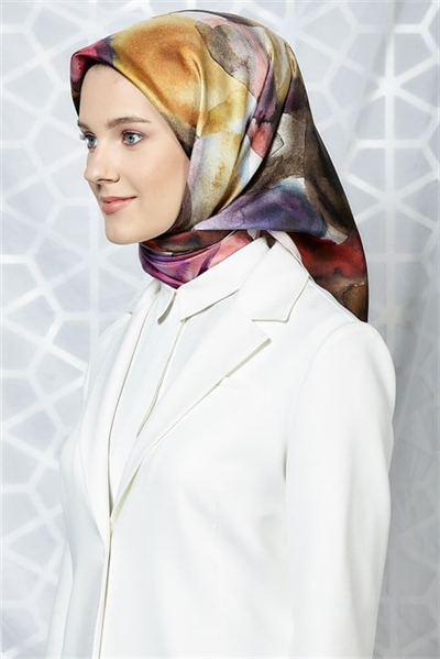Armine Twill İpek Eşarp 19Ka8209 34