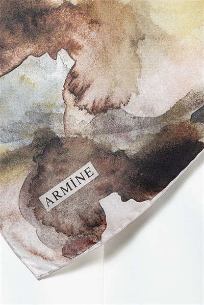 Armine Twill İpek Eşarp 19Ka8209 34