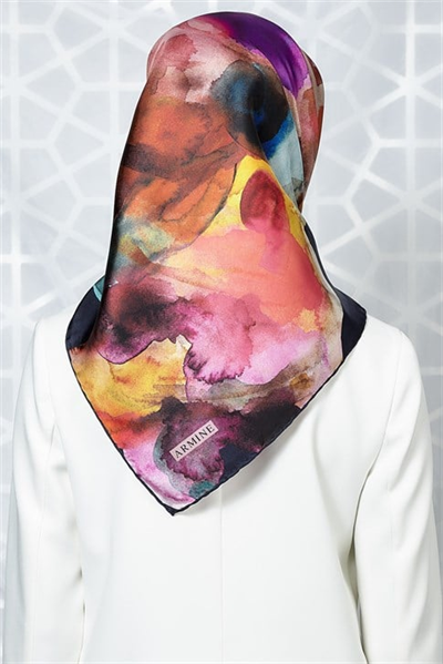 Armine Twill İpek Eşarp 19Ka8209 35