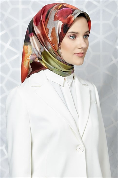 Armine Twill İpek Eşarp 19Ka8209 38