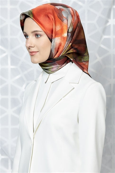 Armine Twill İpek Eşarp 19Ka8209 38
