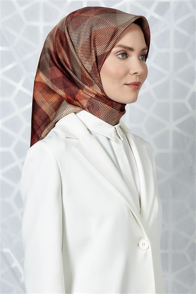 Armine Twill İpek Eşarp 19Ka8210 01