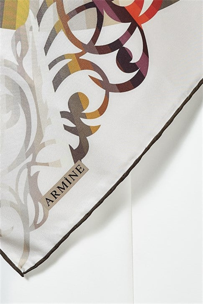 Armine Twill İpek Eşarp 19Ka8219 01