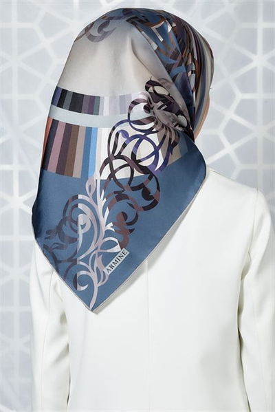 Armine Twill İpek Eşarp 19Ka8219 40