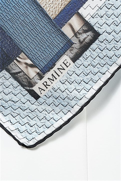 Armine Twill İpek Eşarp 19Ka8223 38