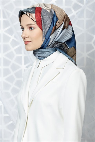 Armine Twill İpek Eşarp 19Ka8223 38