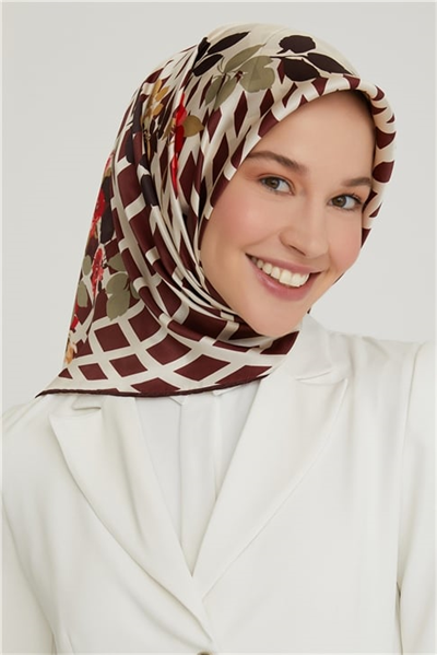Armine Twill İpek Eşarp 19Ka8224 39