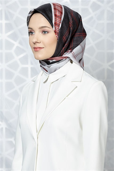 Armine Twill İpek Eşarp 19Ka8225 02