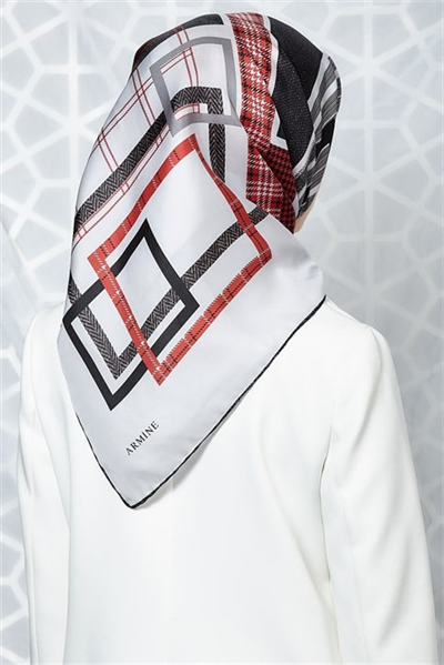 Armine Twill İpek Eşarp 19Ka8225 02