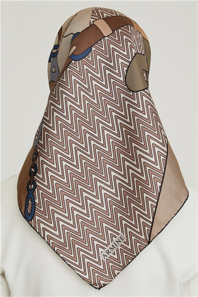 Armine Twill İpek Eşarp 19Ka8226 33