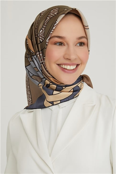 Armine Twill İpek Eşarp 19Ka8226 33
