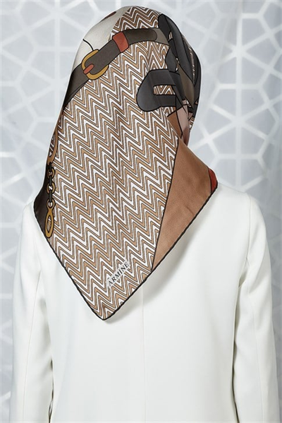 Armine Twill İpek Eşarp 19Ka8226 36