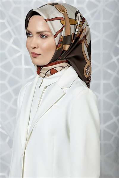 Armine Twill İpek Eşarp 19Ka8226 36