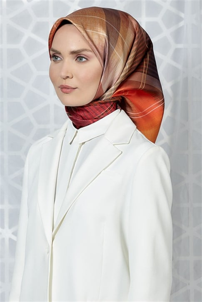 Armine Twill İpek Eşarp 19Ka8227 09