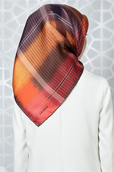 Armine Twill İpek Eşarp 19Ka8227 09