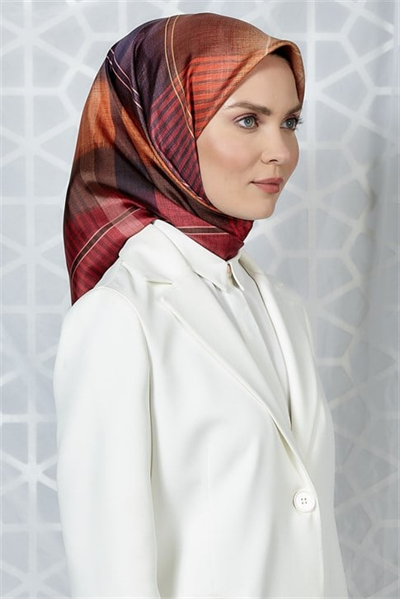 Armine Twill İpek Eşarp 19Ka8227 09