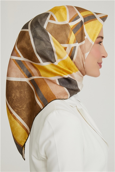 Armine Twill İpek Eşarp 19Ka8229 13