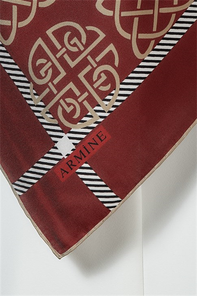 Armine Twill İpek Eşarp 19Ka8231 38
