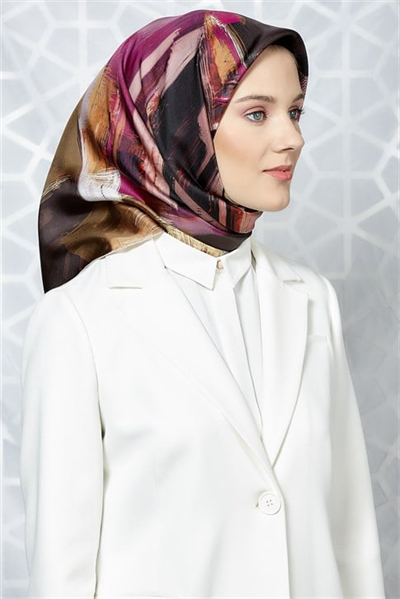 Armine Twill İpek Eşarp 19Ka8232 37