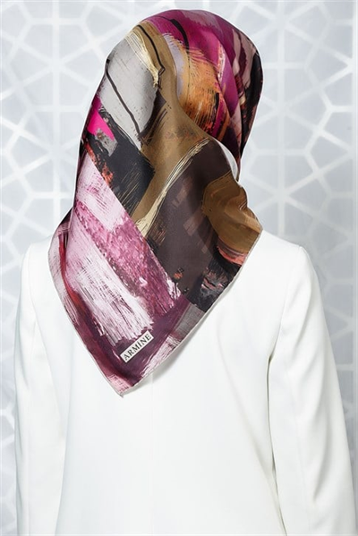 Armine Twill İpek Eşarp 19Ka8232 37