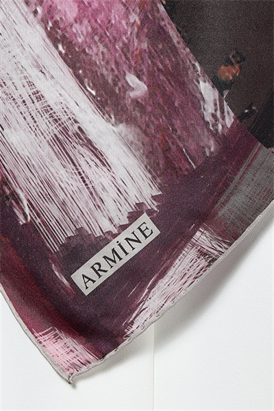 Armine Twill İpek Eşarp 19Ka8232 37