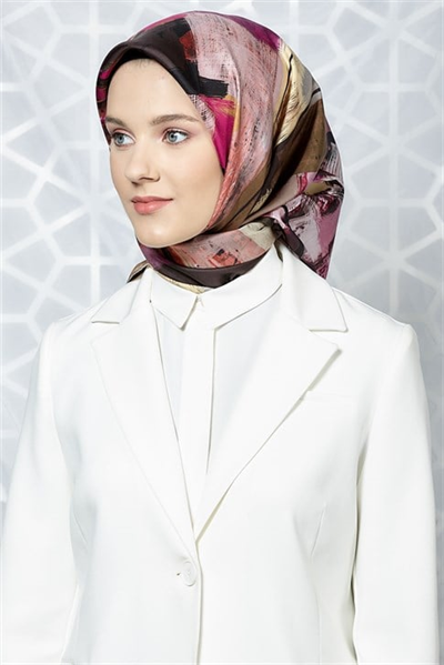 Armine Twill İpek Eşarp 19Ka8232 37