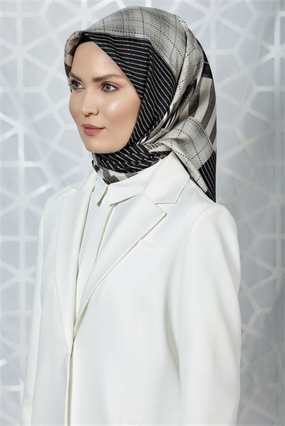 Armine Twill İpek Eşarp 19Ka8233 09