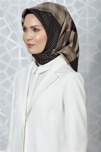 Armine Twill İpek Eşarp 19Ka8233 32