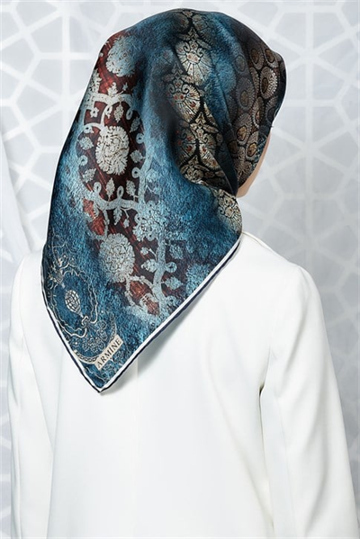 Armine Twill İpek Eşarp 19Ka8236 34