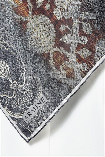Armine Twill İpek Eşarp 19Ka8236 36